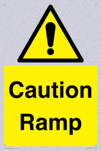 Caution Ramp